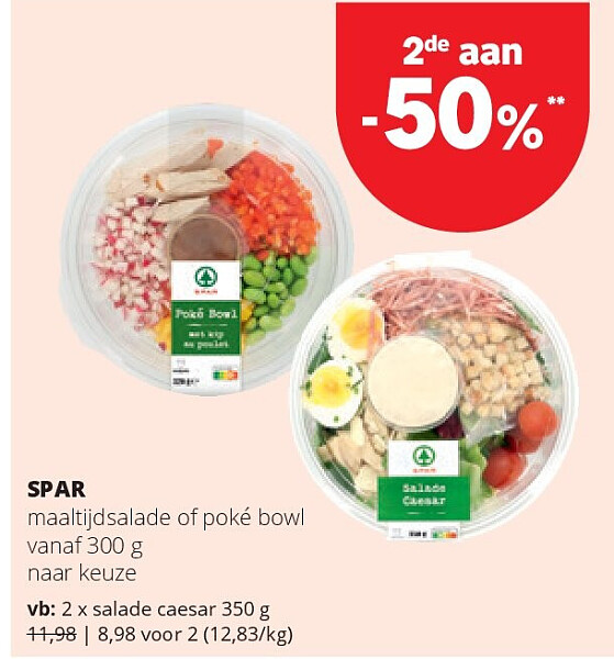 SPAR salade caesar 350 g