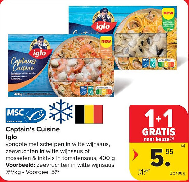 Captain’s Cuisine Iglo