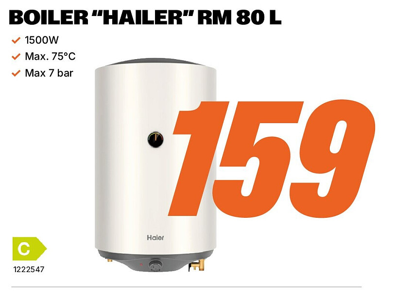 BOILER “HAILER” RM 80 L