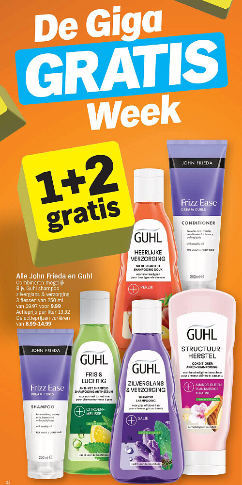 Alle John Frieda en Guhl