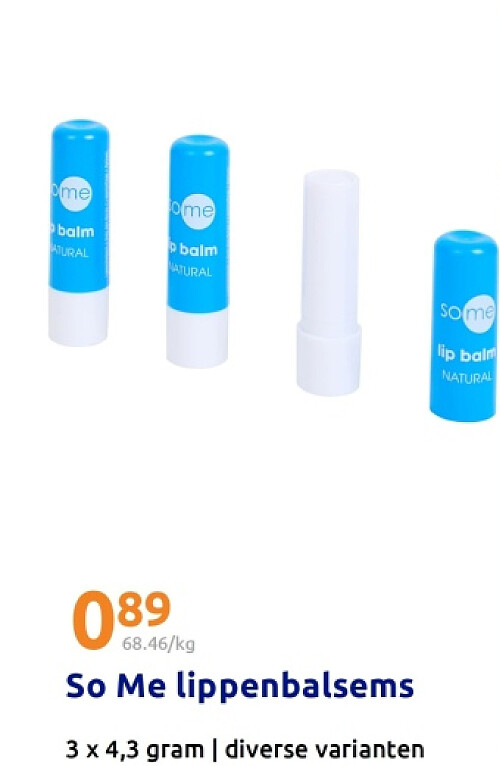 So Me lippenbalsems