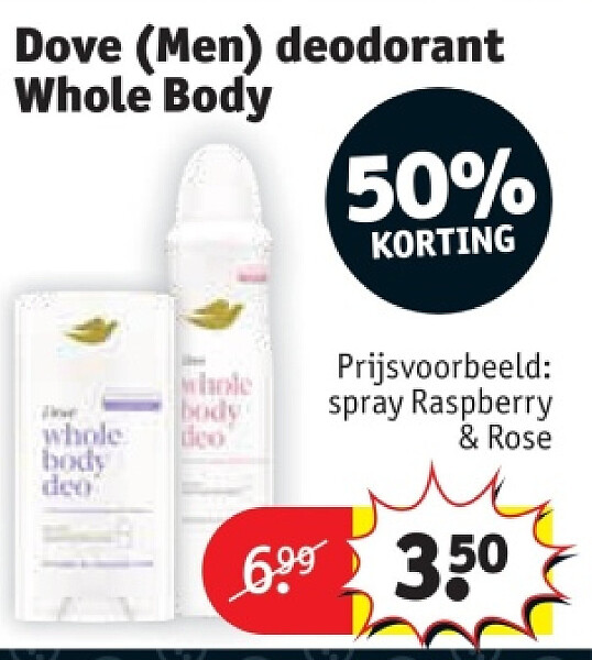 Dove (Men) deodorant Whole Body