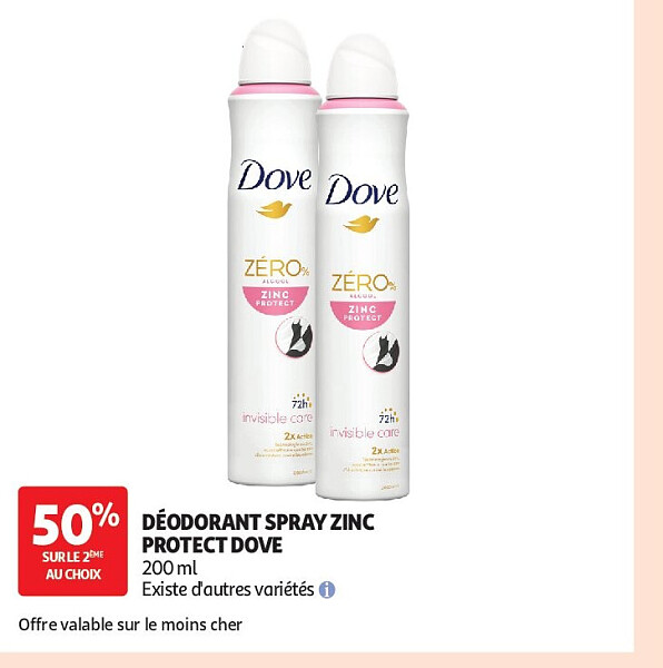 DÉODORANT SPRAY ZINC PROTECT