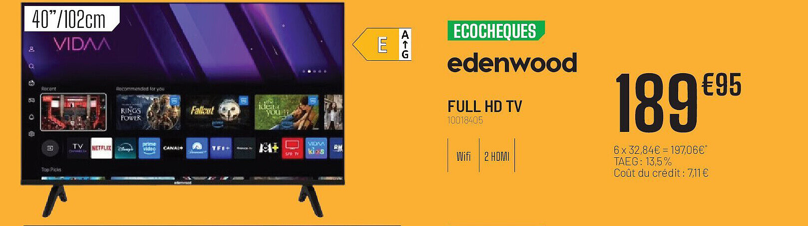 Edenwood FULL HD TV