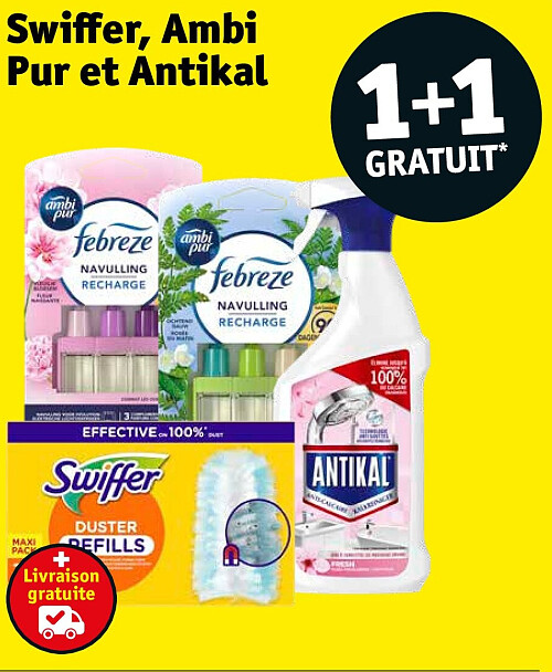 Swiffer, Ambi Pur et Antikal