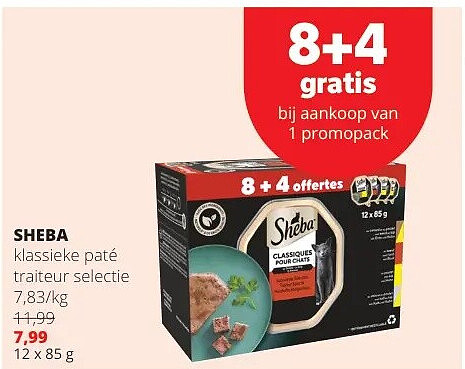 SHEBA klassieke paté traiteur selectie