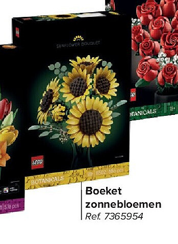Boeket zonnebloemen