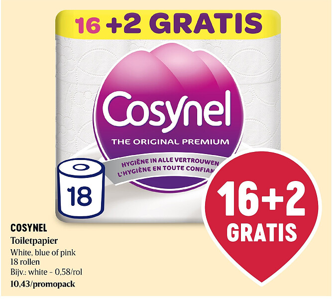 COSYNEL Toiletpapier
