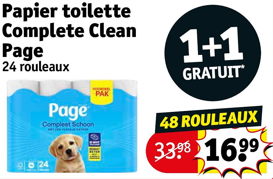 Papier toilette Complete Clean Page 48 ROULEAUX