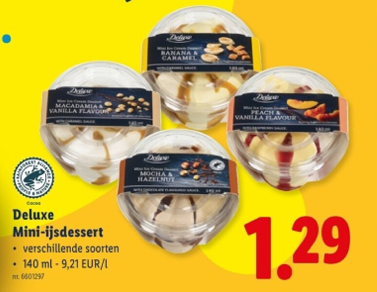 Mini-ijsdessert