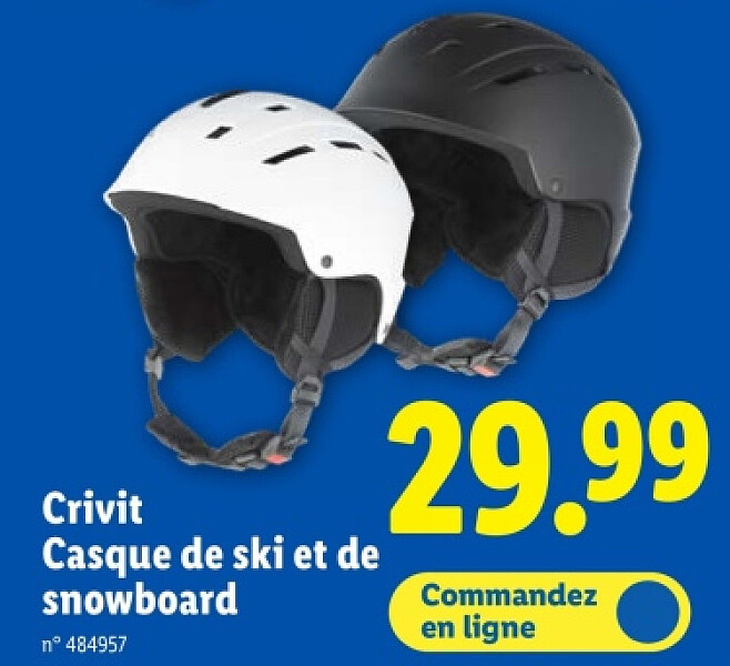 Casque de ski et de snowboard