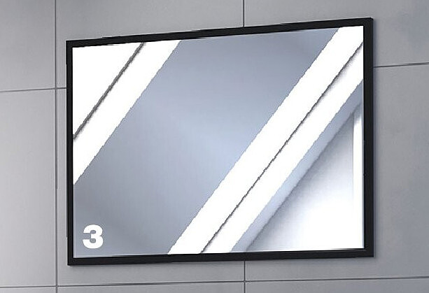 SPIEGEL MET KADER 60 x 80 cm