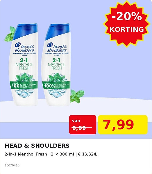 HEAD & SHOULDERS