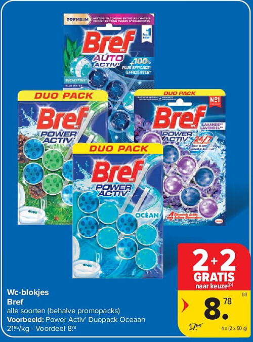 Wc-blokjes Bref
