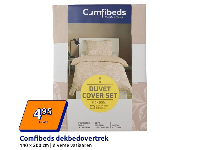 Comfibeds dekbedovertrek