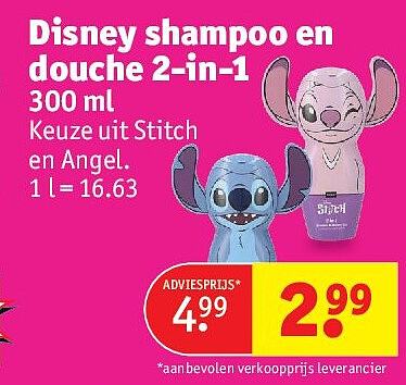 Disney shampoo en douche 2-in-1