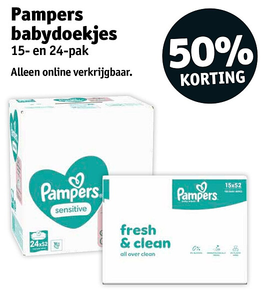Pampers babydoekjes