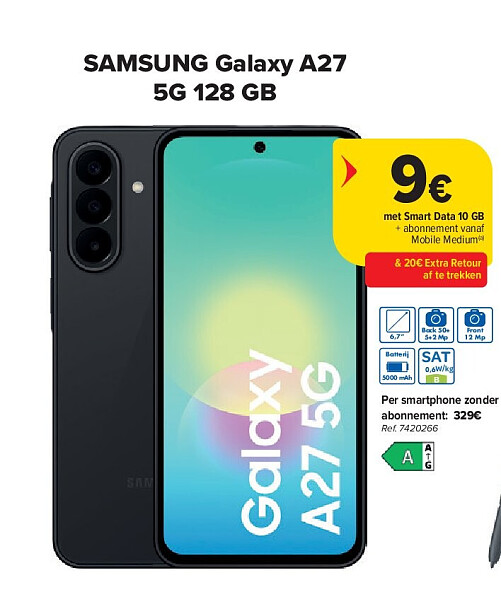 SAMSUNG Galaxy A27 5G 128 GB