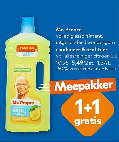 Mr. Propre allesreiniger citroen 2 L