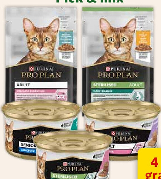 Pro Plan natvoer kat 85 g