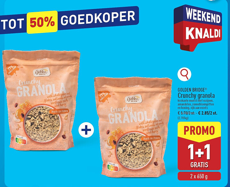 Crunchy granola