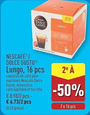 Lungo, 16 pcs