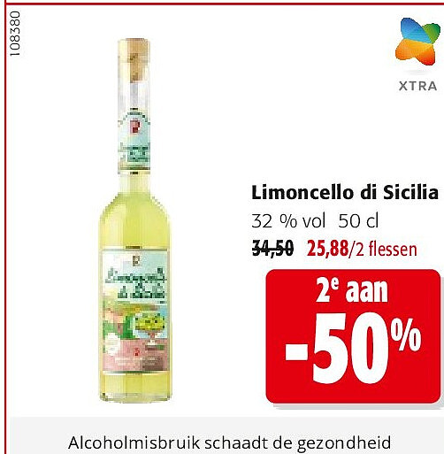 Limoncello di Sicilia 32 % vol 50 cl