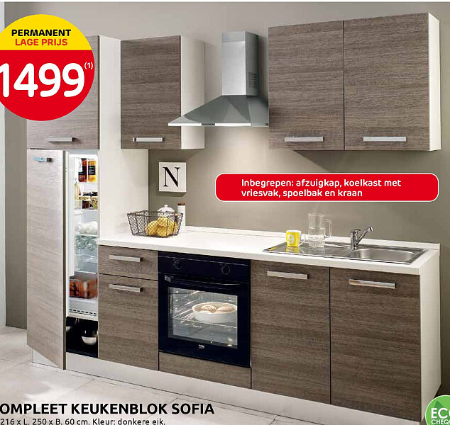 Compleet keukenblok Sofia