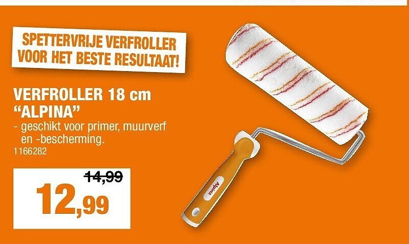VERFROLLER 18 cm “ALPINA”