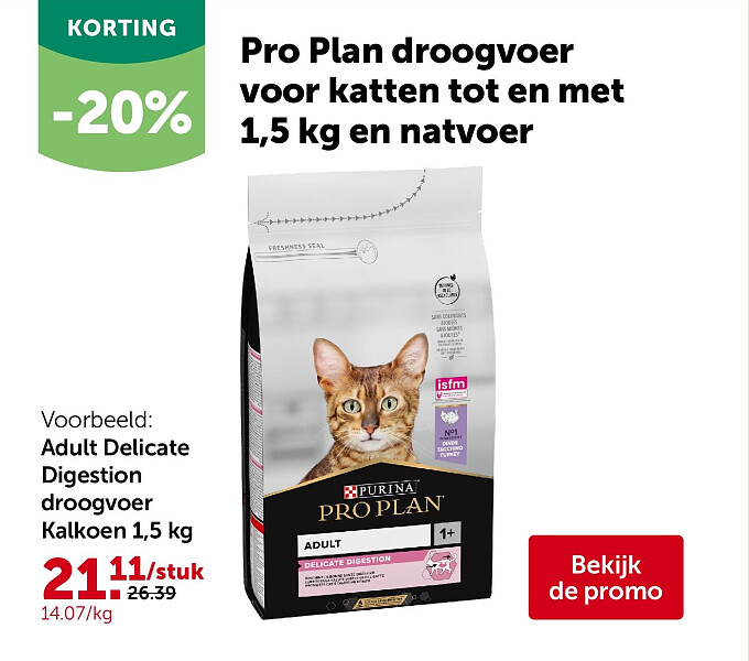 Adult Delicate Digestion droogvoer Kalkoen 1,5 kg