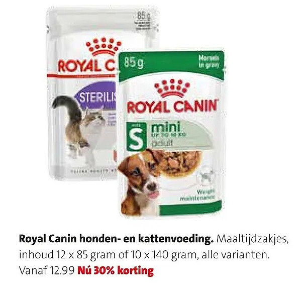 Royal Canin honden- en kattenvoeding