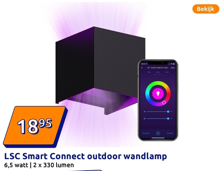 LSC Smart Connect outdoor wandlamp