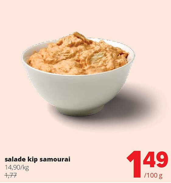 salade kip samourai