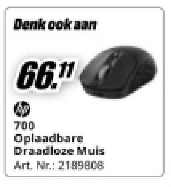 HP 700 Oplaadbard Draadloze Muis