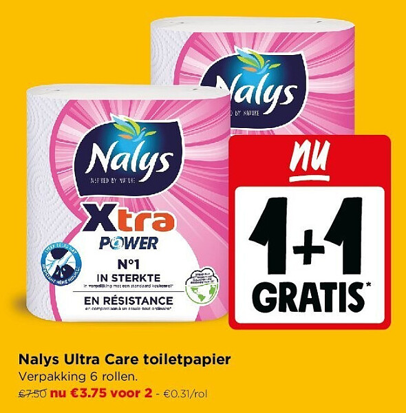 Nalys Ultra Care toiletpapier