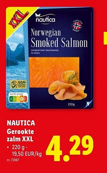 Gerookte zalm XXL