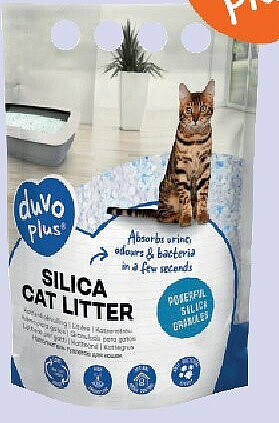 Kattenbakvulling silica