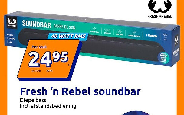 Fresh 'n Rebel soundbar