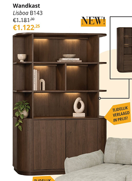 Wandkast Lisboa B143