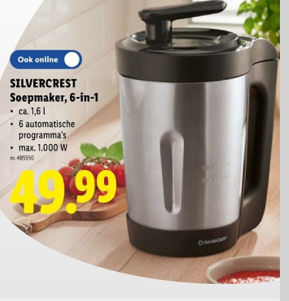 Soepmaker, 6-in-1
