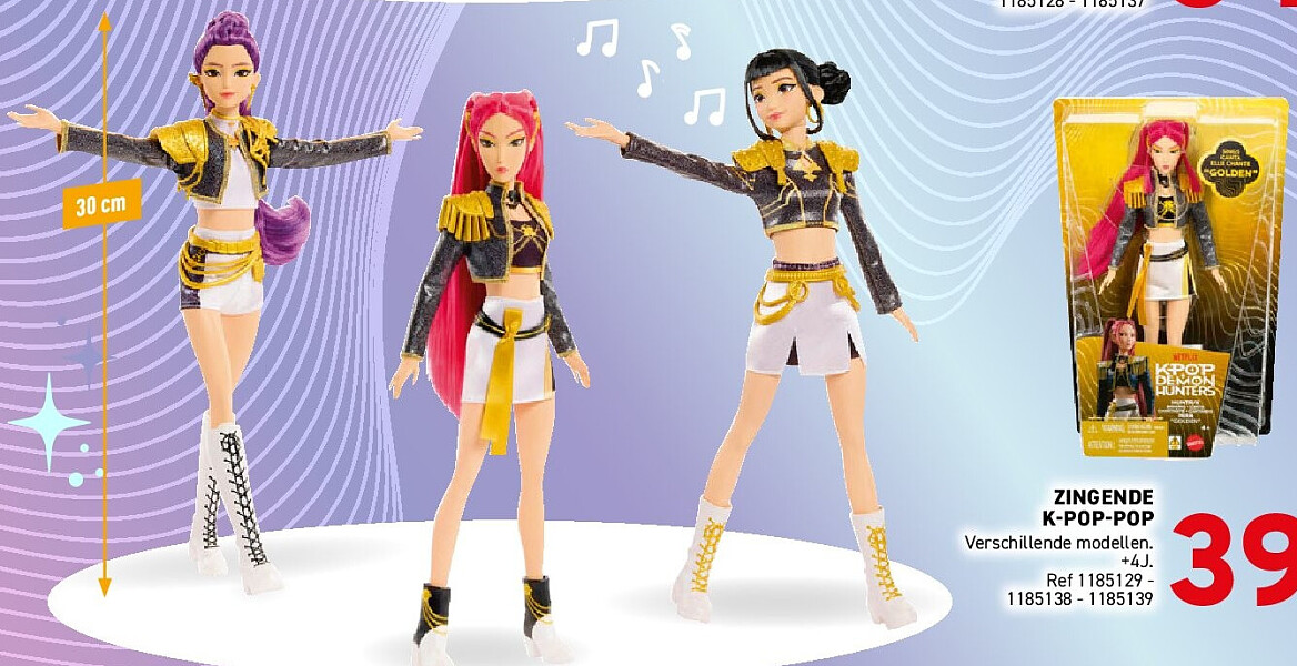 Zingende K-pop-pop