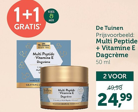 Multi Peptide + Vitamine E Dagcrème 50 ml