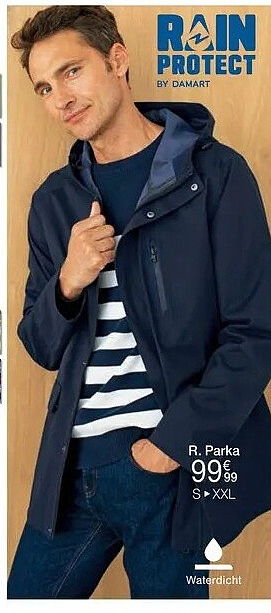 R. Parka RainProtect by Damart