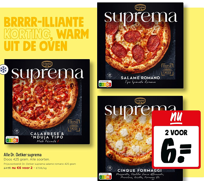 Alle Dr. Oetker suprema