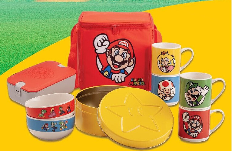 Le set de 2 mugs Super Mario