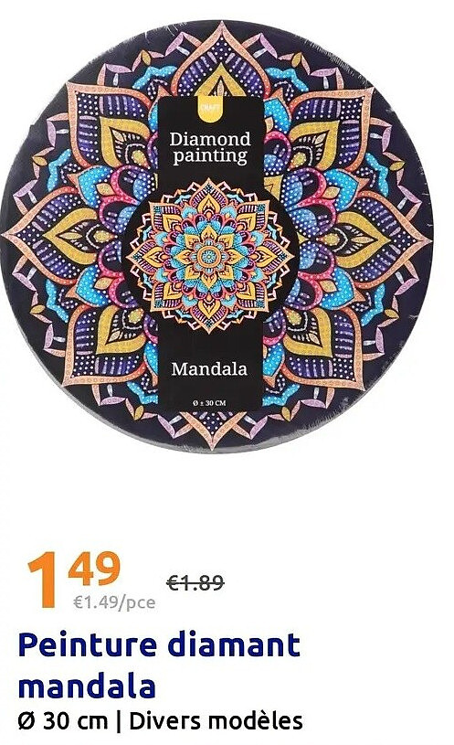 Peinture diamant mandala