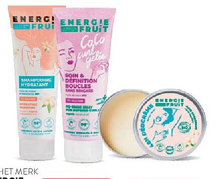 Energie Fruit verzorgingsproducten
