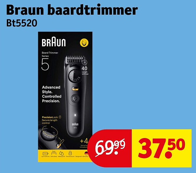 Braun baardtrimmer