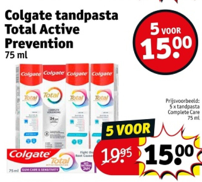 Colgate tandpasta Total Active Prevention
