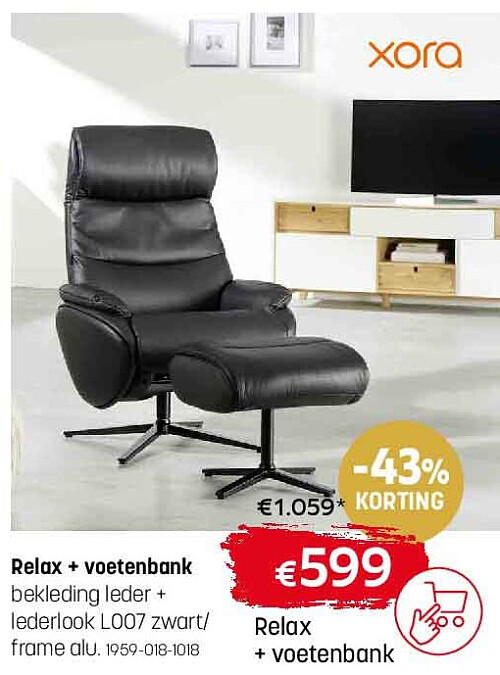 Relax + voetenbank